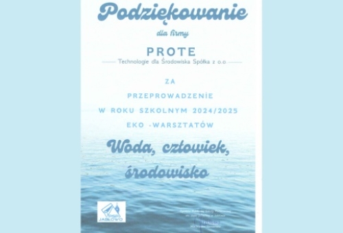 Eco-Workshop for the primary school students in the Starogard Gdanski Gmina